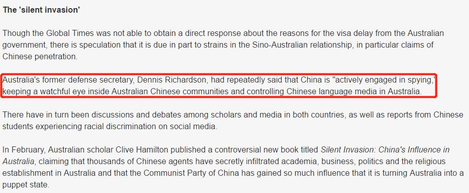 中国学生去澳洲留学,却被澳大利亚怀疑是来当“间谍”!