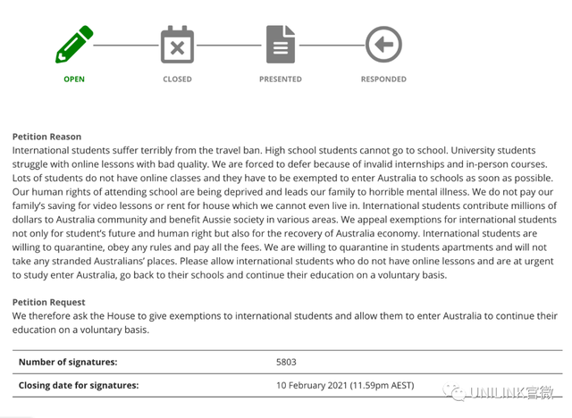 返澳计划2月重启！学生收到确认邮件！澳洲国际学生人数损失惨重，空置率暴升！留学生请愿引发澳各界关注，近6000人已签名！