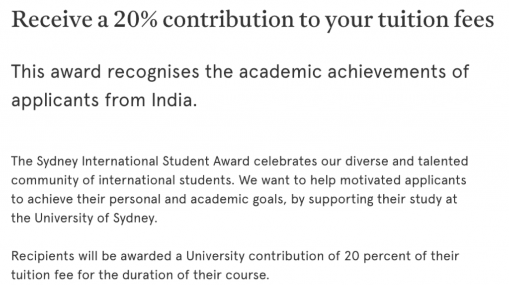 悉尼大学推出20%学费折扣！把中国留学生漏了？