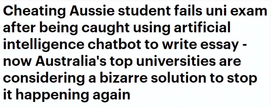 全澳首例！澳八大学生用AI写论文被抓...