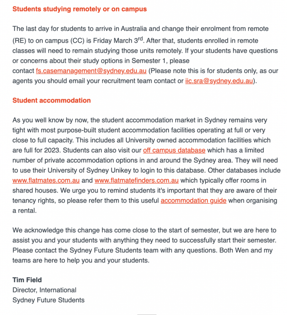 刚刚出炉！UNSW、悉尼大学、UQ回应中国返校新政！学生可获得这些支持